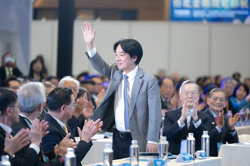 賴清德總統今（27）日上午出席「2026第5屆亞太永續博覽會開幕式暨頒獎典禮」