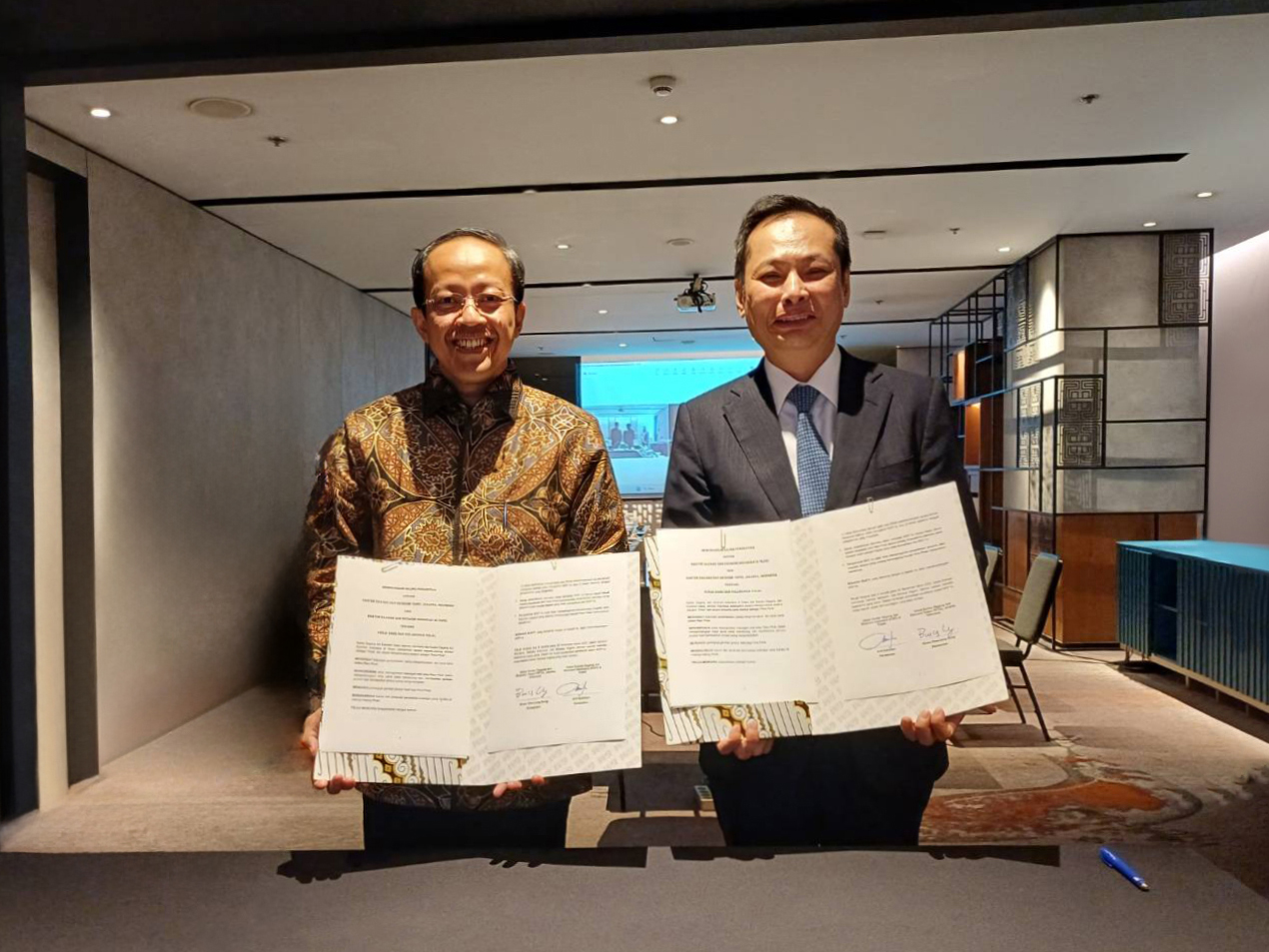 MOUs on Trade Promotion Cooperation and on Halal Cooperation Signed to Deepen Taiwan and Indonesia Bilateral Cooperation.