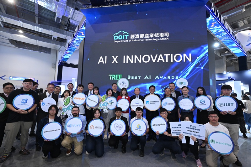 經濟部技術司InnoVEX展打造AI Innovation Pavilion主題館 TREE計畫募資額突破93億 精選31項創新技術展現臺灣AI跨域即戰力