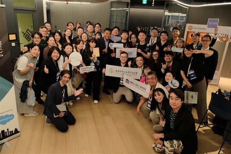 中企署偕14家新創企業前進日本福岡 豐收跨國訂單與國際大獎