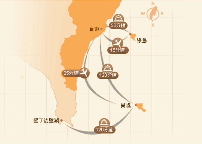 臺東縣海運地理位置圖